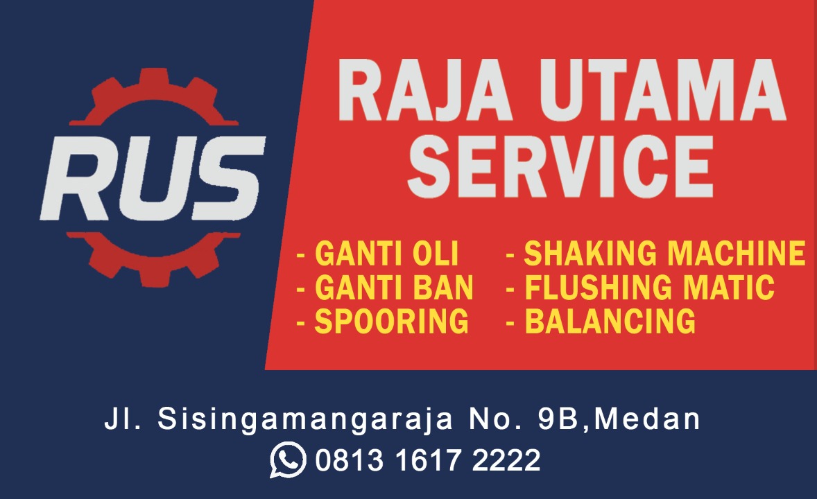 Raja Utama Service Banner